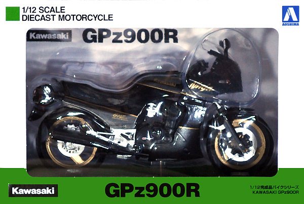 カワサキ GPz900R 黒/金 完成品 (アオシマ 1/12 完成品バイクシリーズ No.110799) 商品画像