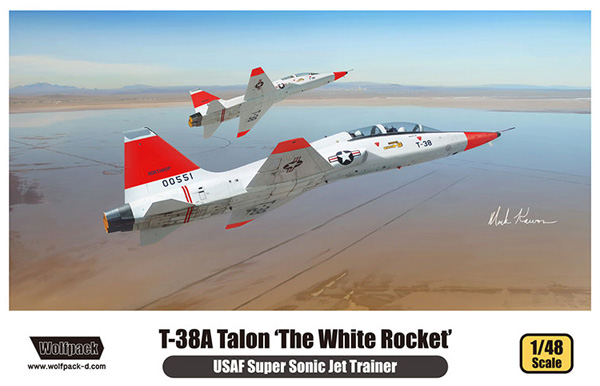 T-38A タロン ホワイトロケット プラモデル (ウルフパック ウルフパックデザイン キット シリーズ No.WP10012) 商品画像