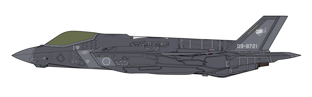 F-35 ライトニング 2 (A型) 航空自衛隊 第301飛行隊 プラモデル (ハセガワ 1/72 飛行機 限定生産 No.02374) 商品画像_2