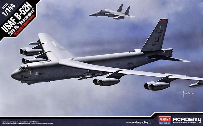USAF B-52H ストラトフォートレス 第20爆撃飛行隊 バッカニアーズ プラモデル (アカデミー 1/144 Scale Aircrafts No.12622) 商品画像