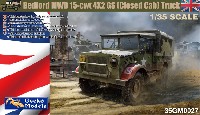 ゲッコーモデル 1/35 ミリタリー ベッドフォード MWD 15-cwt 4x2 GS トラック (クローズドキャビン) w/キャンバスカバー