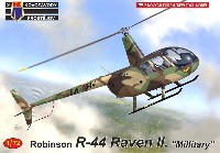 KPモデル 1/72 エアクラフト プラモデル ロビンソン R44 レイブン 2 軍用機