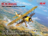 ICM 1/32 エアクラフト フィアット CR.42 ファルコ WW2 イタリア戦闘機