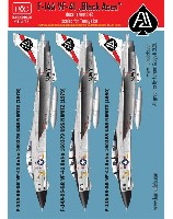 HAD MODELS 1/48 デカール F-14A トムキャット VF-41 ブラックエイセス USS ニミッツ (タミヤ用)