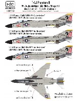 HAD MODELS 1/48 デカール F-4J ファントム 2 VF-74 ビ・デビラーズ USS ニミッツ 1970年代 パート1 (アカデミー用)