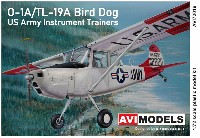 AVIモデル 1/72 エアクラフト プラモデル O-1A/TL-19A バードドッグ 米陸軍 計器練習機