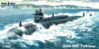 ミクロミル 1/350 艦船モデル SSN-597 タリビー 攻撃型 原子力潜水艦