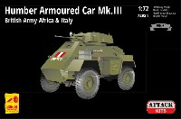 アタック 1/72 AFV シリーズ ハンバー Mk.3 装甲車 地中海戦域