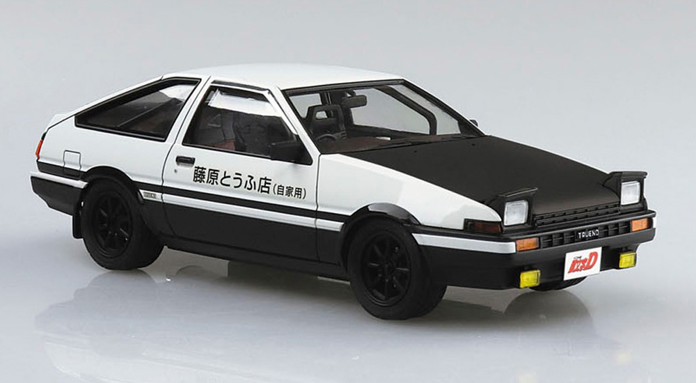 藤原拓海 AE86 トレノ 第37巻仕様 プラモデル (アオシマ 1/24 頭文字D （イニシャルD） No.006) 商品画像_2