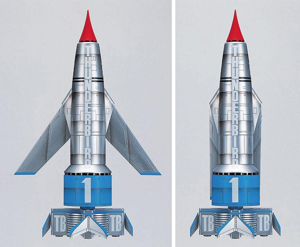 サンダーバード 1号 プラモデル (アオシマ サンダーバード No.001) 商品画像_2