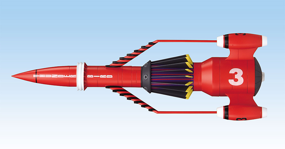 サンダーバード 3号 プラモデル (アオシマ サンダーバード No.003) 商品画像_2