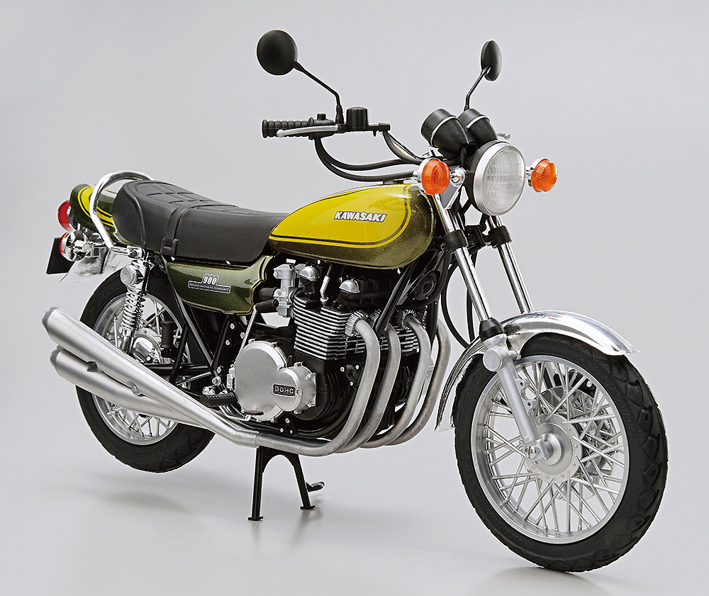 カワサキ Z1 900 SUPER4 '73 カスタムパーツ付き プラモデル (アオシマ ザ バイク No.047) 商品画像_2