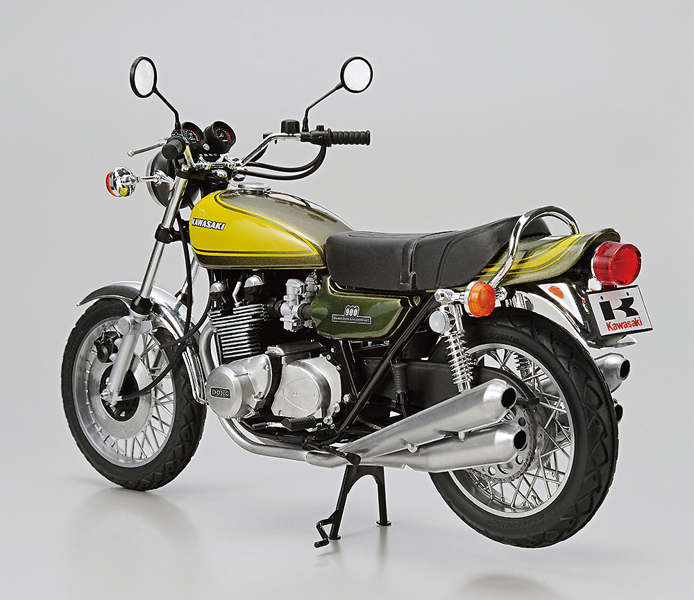 カワサキ Z1 900 SUPER4 '73 カスタムパーツ付き プラモデル (アオシマ ザ バイク No.047) 商品画像_3