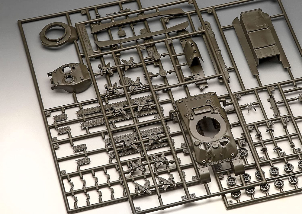 シャーマン M4A1 プラモデル (レベル 1/72 ミリタリー No.03290) 商品画像_1