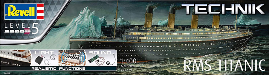 RMS タイタニック プラモデル (レベル レベルテクニック No.00458) 商品画像