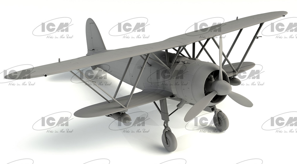 フィアット CR.42AS WW2 イタリア 戦闘爆撃機 プラモデル (ICM 1/32 エアクラフト No.32023) 商品画像_2