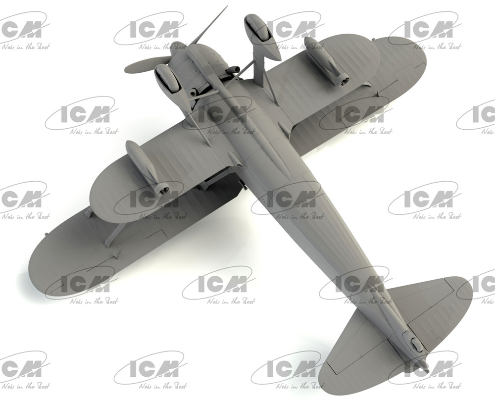 フィアット CR.42AS WW2 イタリア 戦闘爆撃機 プラモデル (ICM 1/32 エアクラフト No.32023) 商品画像_3