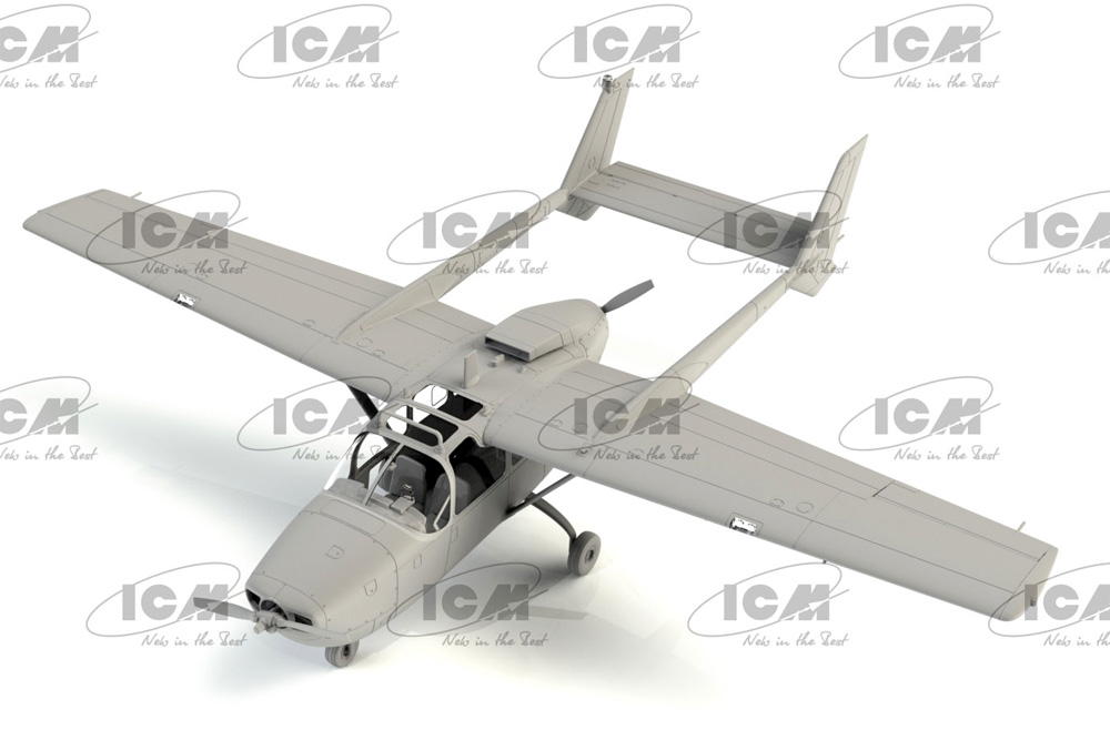 O-2A 後期型 アメリカ空軍 観測機 プラモデル (ICM 1/48 エアクラフト プラモデル No.48292) 商品画像_2