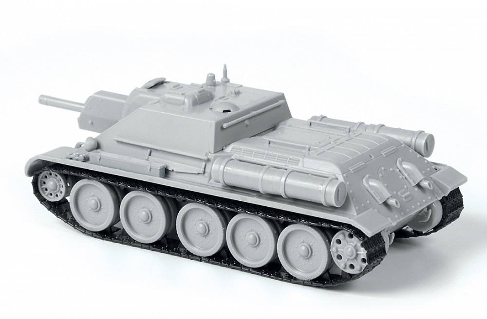 ソビエト 自走砲 SU-122 プラモデル (ズベズダ 1/72 ミリタリー No.5043) 商品画像_2