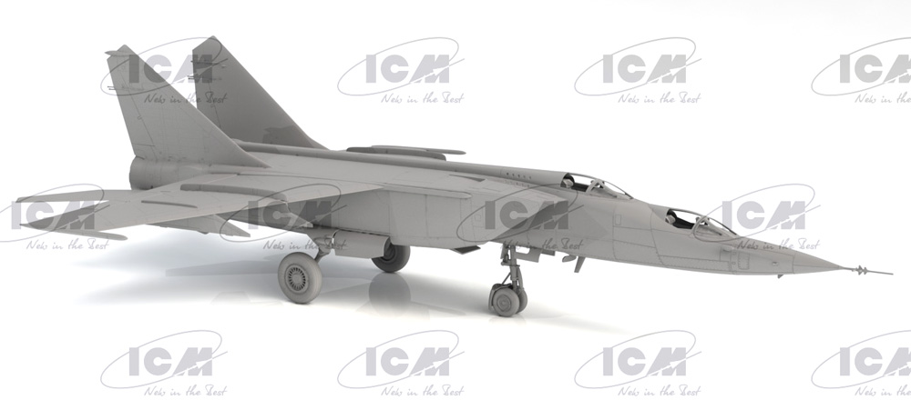 MiG-25PU プラモデル (ICM 1/72 エアクラフト プラモデル No.72178) 商品画像_2