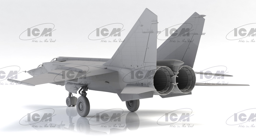 MiG-25PU プラモデル (ICM 1/72 エアクラフト プラモデル No.72178) 商品画像_3