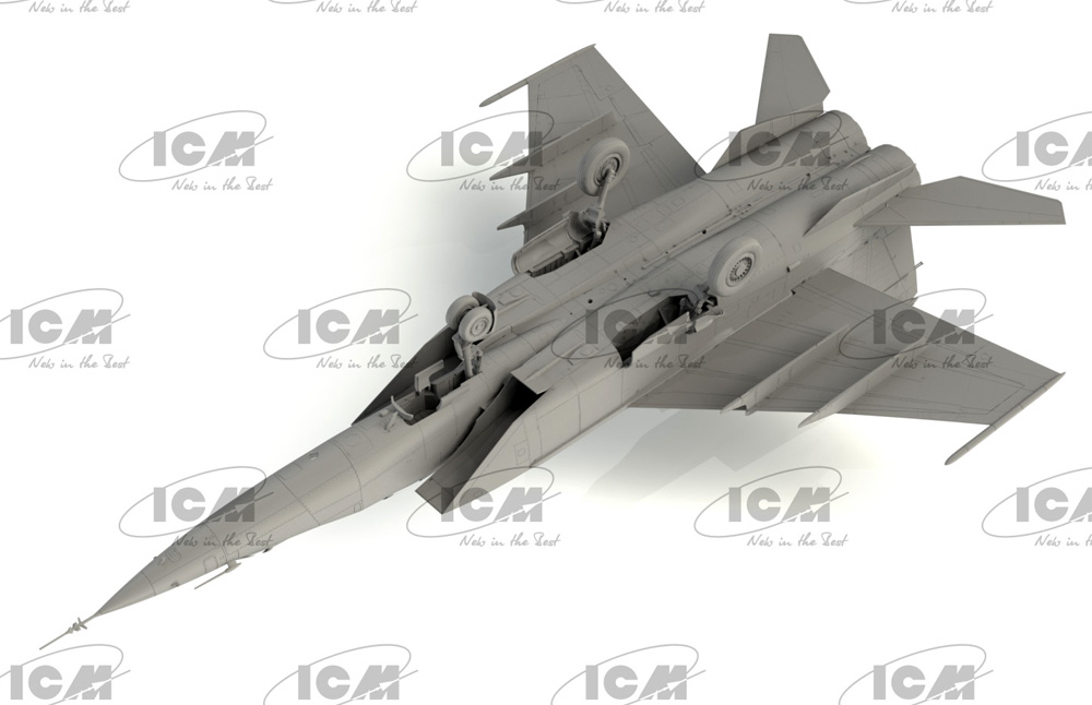 MiG-25PU プラモデル (ICM 1/72 エアクラフト プラモデル No.72178) 商品画像_4