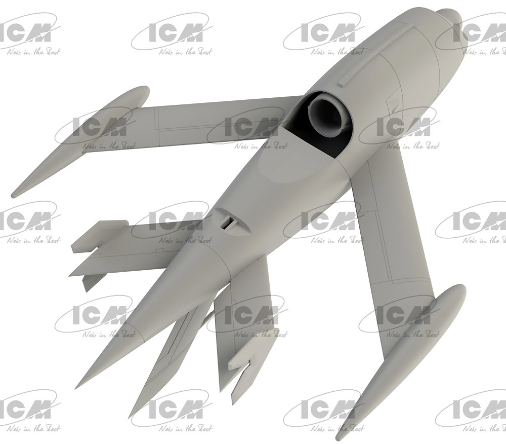 KDA-1(Q-2A) ファイアビー w/トレーラー プラモデル (ICM 1/48 エアクラフト プラモデル No.48400) 商品画像_4