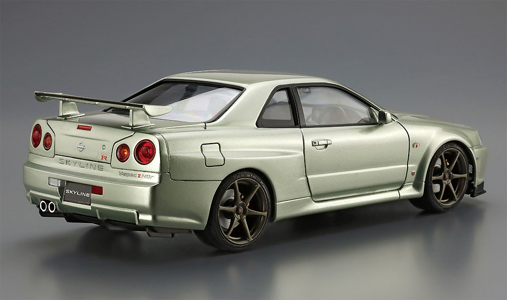 ニッサン BNR34 スカイライン GT-R V-spec2 Nur.'02 プラモデル (アオシマ 1/24 ザ・モデルカー No.134) 商品画像_3