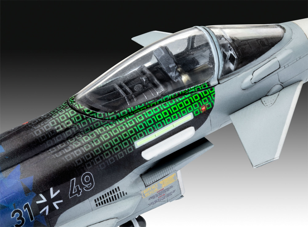 ユーロファイター
 ドイツ空軍 2020 クアドリガ プラモデル (レベル 1/72 Aircraft No.03843) 商品画像_2