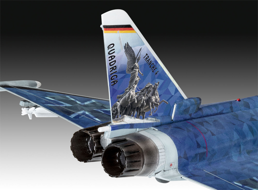 ユーロファイター
 ドイツ空軍 2020 クアドリガ プラモデル (レベル 1/72 Aircraft No.03843) 商品画像_3