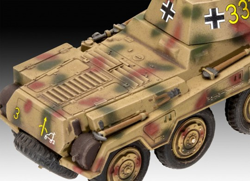 Sd.Kfz.234/2 プーマ (ファーストジオラマ) プラモデル (レベル 1/76 ミリタリー No.03298) 商品画像_4