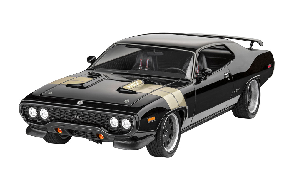 1971 プリムス GTX ドミニク (Fast & Furious) プラモデル (レベル カーモデル No.07692) 商品画像_2