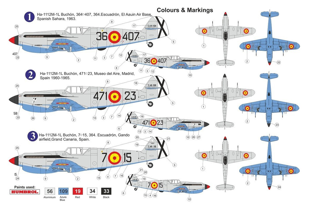 HA-1112M-1L ブチョン プラモデル (AZ model 1/72 エアクラフト プラモデル No.AZ7667) 商品画像_1