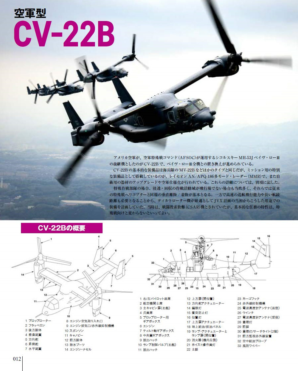 V-22 オスプレイ 増補改訂版 ムック (イカロス出版 世界の名機シリーズ No.61858-09) 商品画像_2