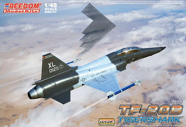 TF-20B タイガーシャーク 高等練習機 アメリカ空軍 What If バージョン プラモデル (フリーダムモデル 1/48 エアクラフト プラモデル No.18020) 商品画像