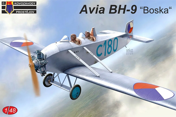 アビア BH-9 ボスカ プラモデル (KPモデル 1/48 エアクラフト プラモデル No.KPM4818) 商品画像