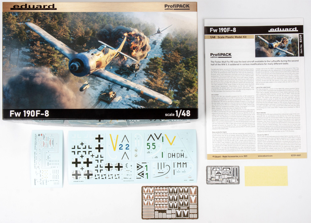 フォッケウルフ Fw190F-8 プラモデル (エデュアルド 1/48 プロフィパック No.82139) 商品画像_1