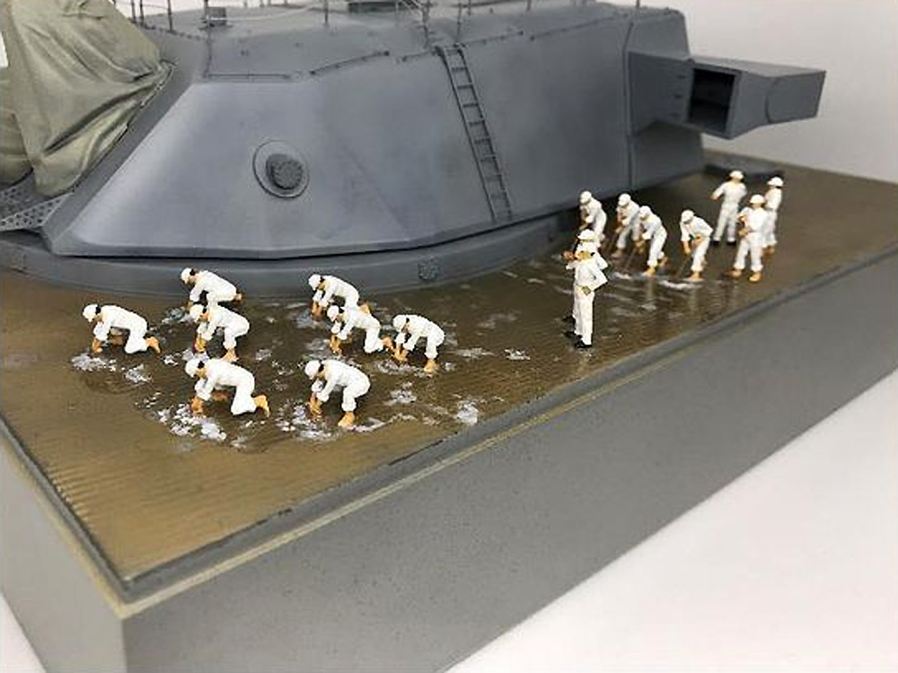 日本海軍 甲板作業 フィギュアセット (50体入) レジン (ビーバー・コーポレーション ビーバー オリジナルキット No.BELF7201) 商品画像_2