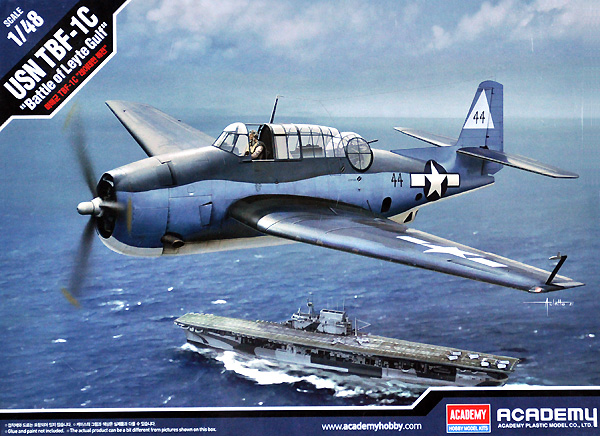 USN TBF-1C アベンジャー バトル・オブ・レイテ プラモデル (アカデミー 1/48 Aircrafts No.12340) 商品画像