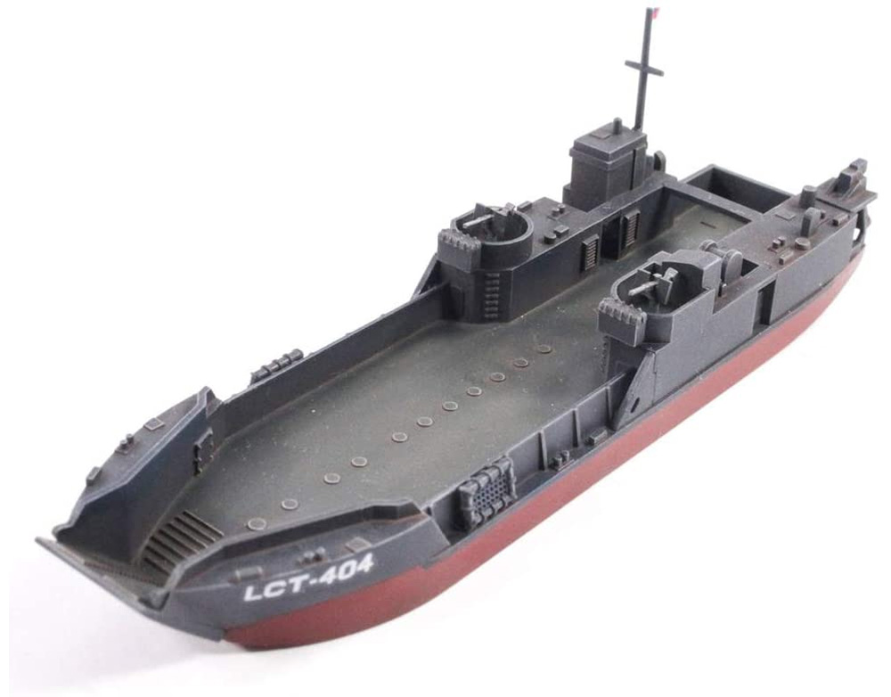 中華民國海軍 LCT Mk.6 戦車揚陸艦 & 揚陸車輌セット プラモデル (AFV CLUB 1/350 艦船モデル No.SE735S02) 商品画像_3