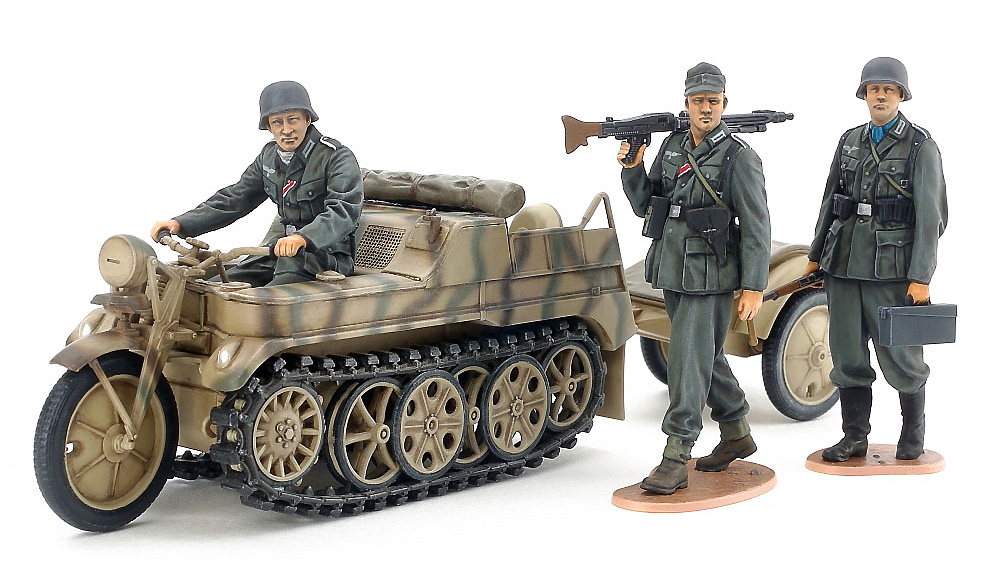 ドイツ Sd.Kfz.2 ケッテンクラート 中期型 プラモデル (タミヤ 1/35 ミリタリーミニチュアシリーズ No.377) 商品画像_2