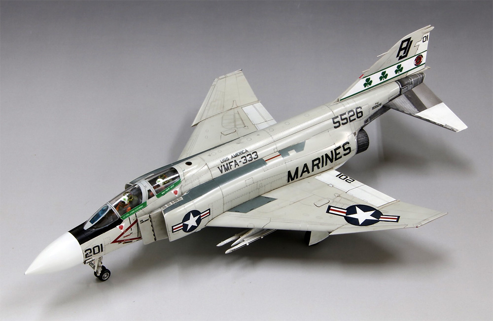 アメリカ海兵隊 F-4J 戦闘機 マーリンズ 初回特装版 プラモデル (ファインモールド 1/72 航空機 限定品 No.72843) 商品画像_4