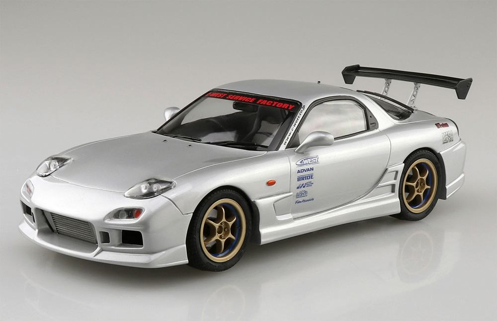 C-WEST FD3S RX-7 '99 (マツダ) プラモデル (アオシマ 1/24 ザ・チューンドカー No.069) 商品画像_2