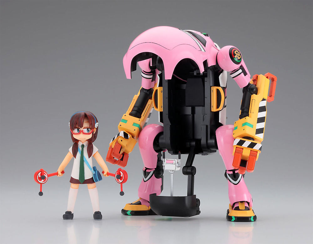 20 メカトロウィーゴ エヴァコラボシリーズ Vol.3 はちごうき (ぱわーあーむ) + 真希波・マリ・イラストリアス プラモデル (ハセガワ クリエイター ワークス シリーズ No.SP489) 商品画像_1