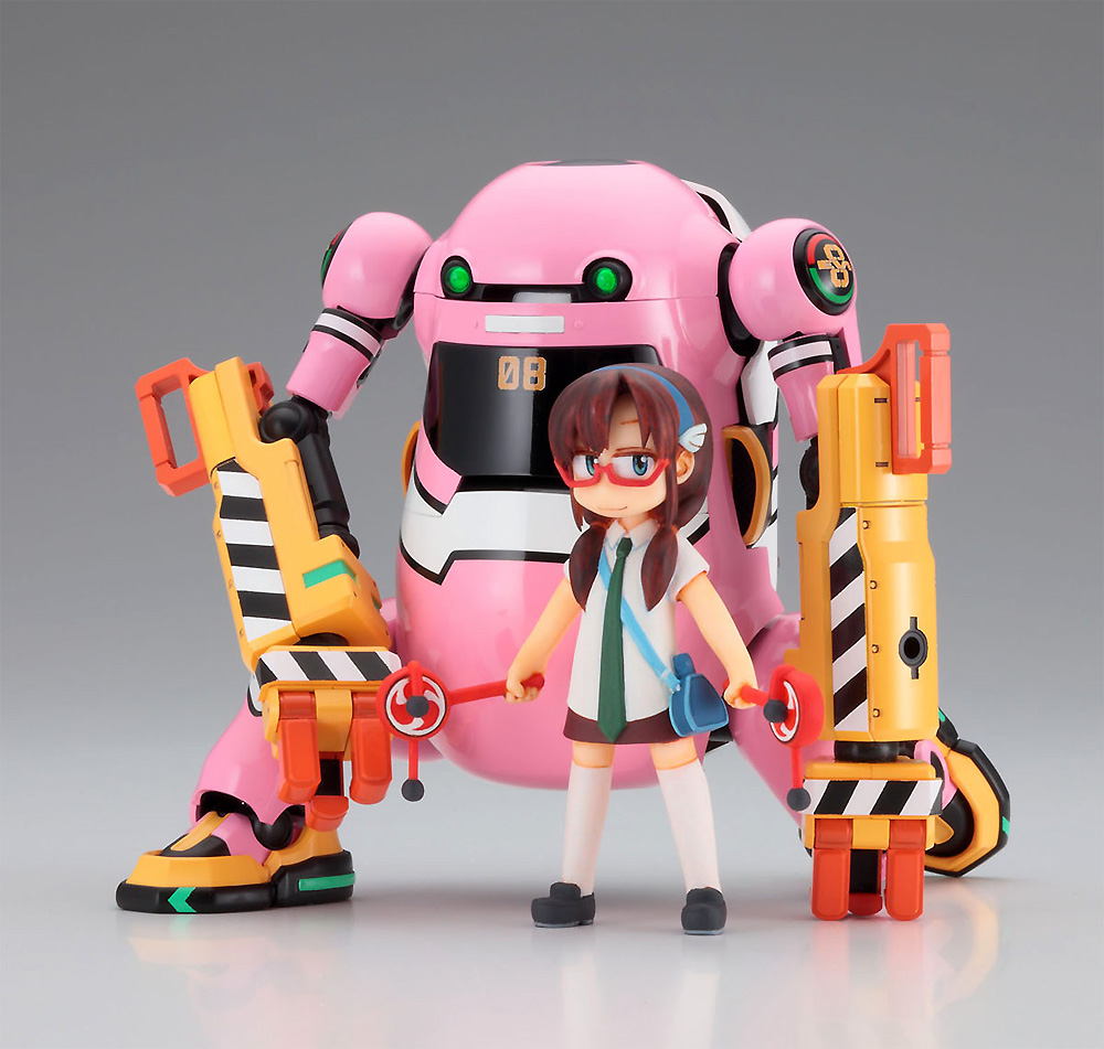 20 メカトロウィーゴ エヴァコラボシリーズ Vol.3 はちごうき (ぱわーあーむ) + 真希波・マリ・イラストリアス プラモデル (ハセガワ メカトロウィーゴ - クリエイターワークスシリーズ No.SP489) 商品画像_2