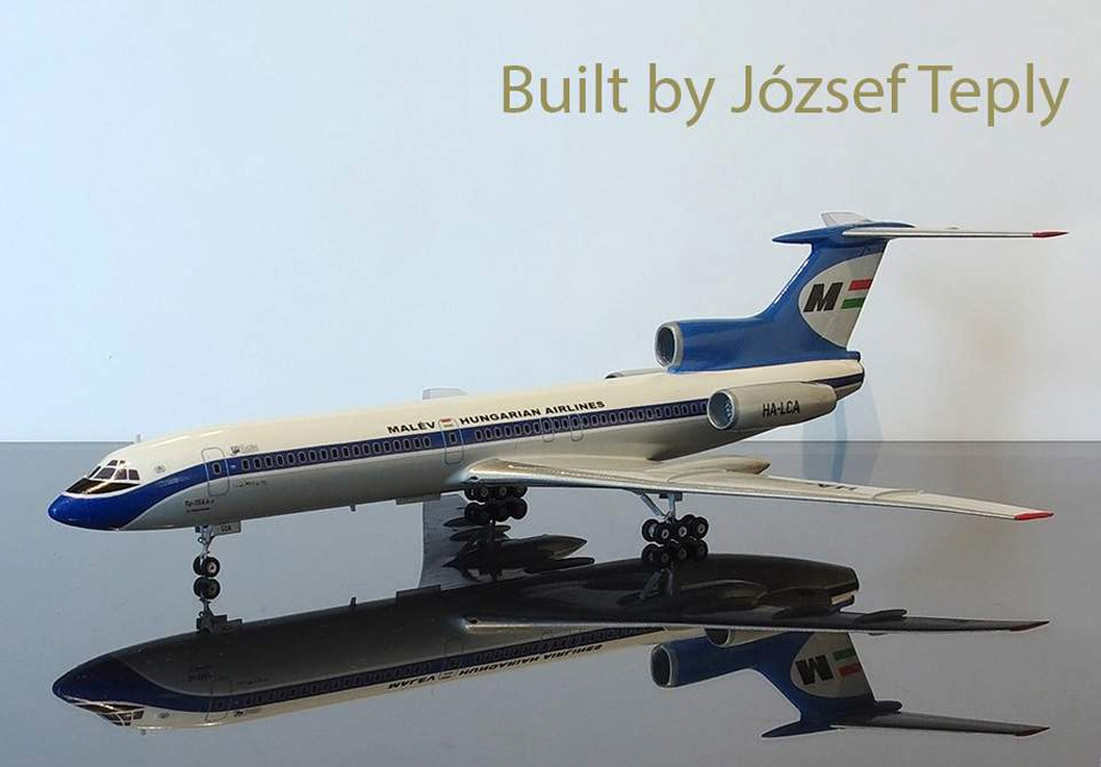 Tu-154/Tu-154B/Tu-154B-2 マレーヴ・ハンガリー航空 デカール (ズべズダ用) デカール (HAD MODELS 1/144 デカール No.144040) 商品画像_4