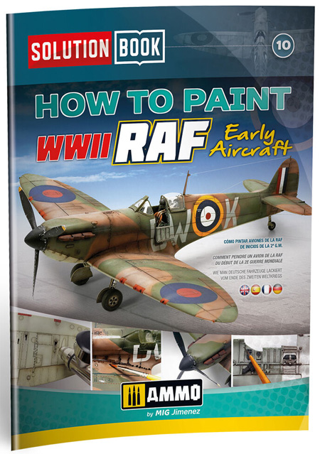 HOW TO PAINT WW2 RAF Early Aircraft 本 (アモ Solution Book (ソリューション ブック) No.A.MIG-6522) 商品画像