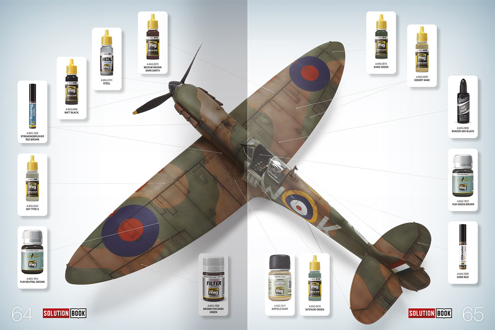 HOW TO PAINT WW2 RAF Early Aircraft 本 (アモ Solution Book (ソリューション ブック) No.A.MIG-6522) 商品画像_4