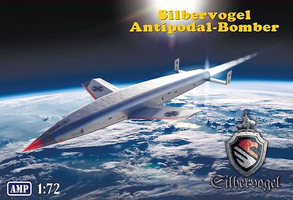 ゼンガー ジルバーフォーゲル 対蹠地爆撃機 プラモデル (AMP 1/72 プラスチックモデル No.72014) 商品画像