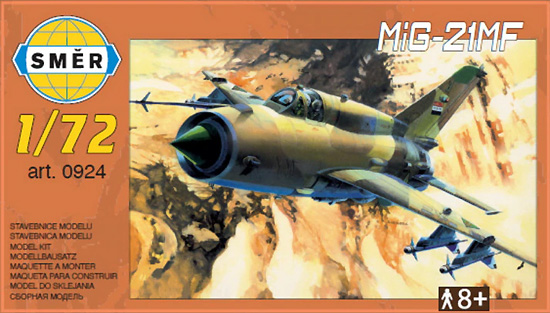 MiG-21MF 戦闘機 プラモデル (スメール 1/72 エアクラフト プラモデル No.0924) 商品画像